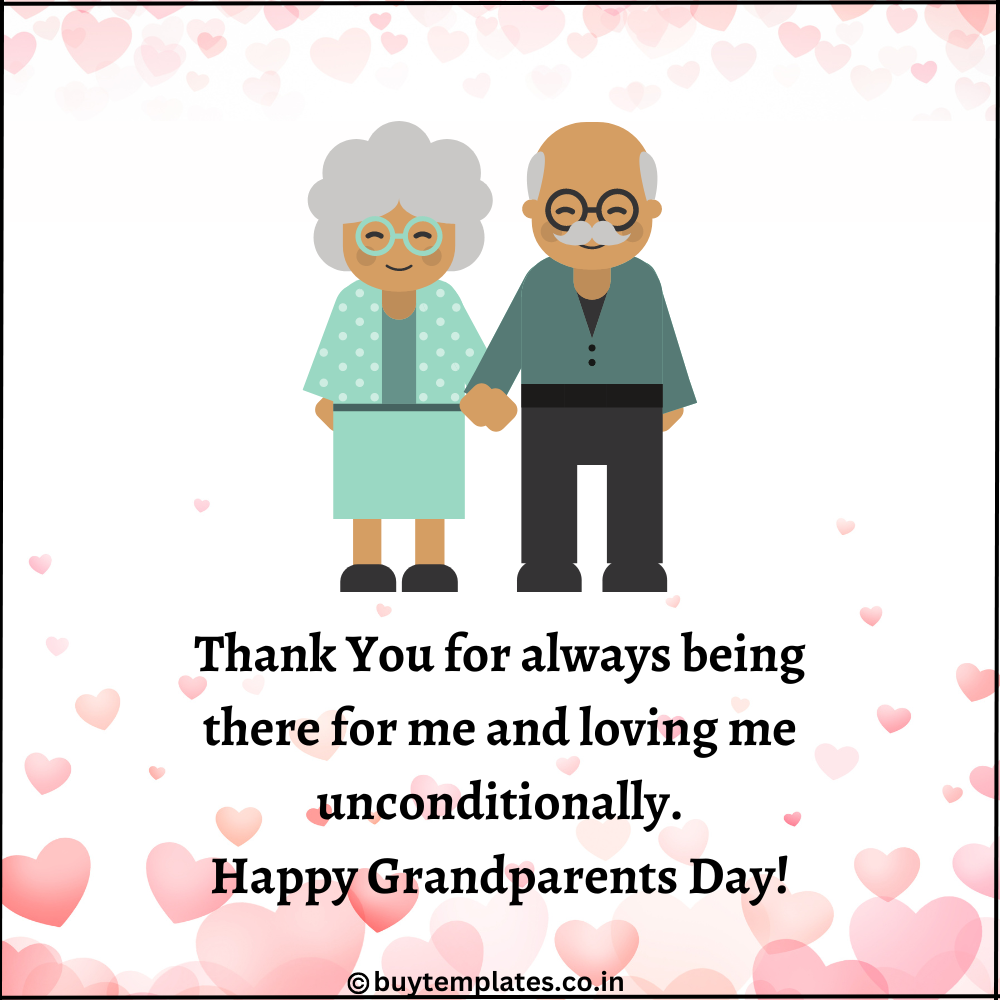Thank You Card for Grandparents Templates in Pdf & Png