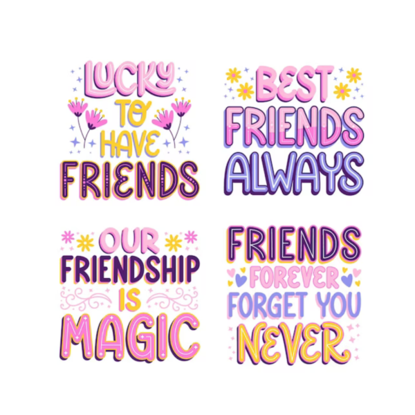 Friendship Stickers