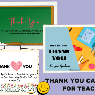 THANK YOU Card FOR TEACHERS DAY